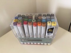 Copic Classic 36 Color Marker Set NEW SEALED