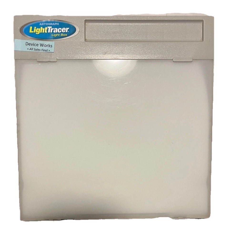 Artograph LightTracer LED Light Box 12×10 Model 225-365 Art Tracing Table Works