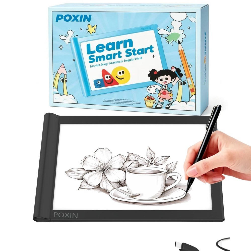 Light Box for Tracing A4,Drawing Pad Dimmable Brightness Indoor or Outdoor fo…
