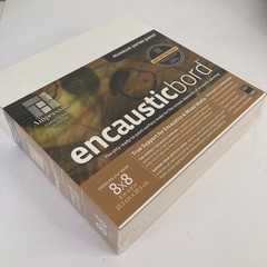 NEW Ampersand Museum Series Panel Encausticbord 8x8x 2 1/8″ Cradled, SEALED
