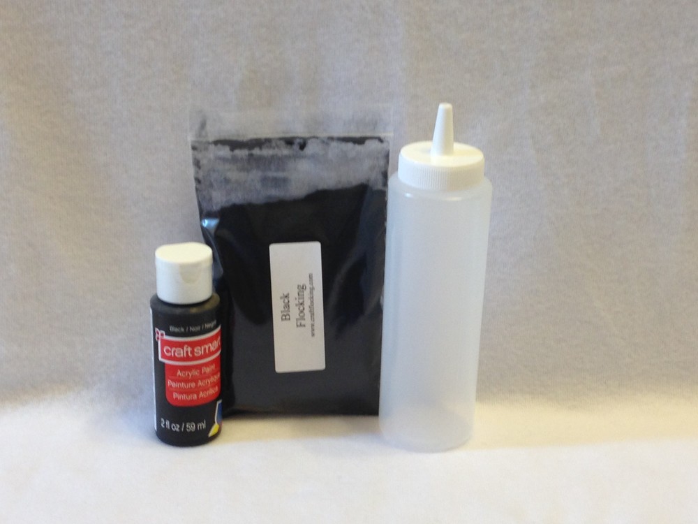 Flocking Kit – Black 4 ounce