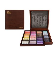 Mungyo Gallery Soft Oil Pastels Wood Box 120 Colors MOPV-120W Korea Art Supplies
