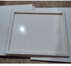 4 Pack Large Wood Framed Art Oil/Acrylic Watercolor Canvas 16″x20″ By Sweet Love