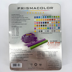 Prismacolor Premier Colored Pencils New 72 Count Metal Tin Soft Core Art Supply