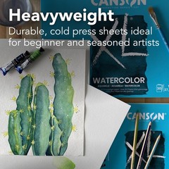 7×10 Watercolor Paper Pad 30 Sheets for Painting Mixed Media Art Journal