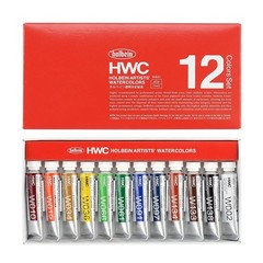 Holbein Artist’s Watercolors Set of 12 5ml Tubes W401 Toy