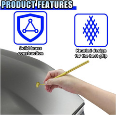 Fine Line Paint Pen, 0.5 Mm Fluid Writer Tool, Detailing Touch up Painting Pen
