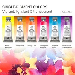MaimeriBlu, Jeannie Dickson Artist Set, Watercolor Paint, 12ml Kitchen