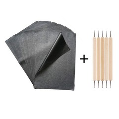 100 Sheets A4 Carbon Transfer Tracing Graphite Paper for Wood Carving Canvas N