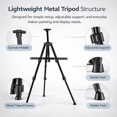 Art Painting Display Artist Easel Stand,Ns Jymb Portable Metal Adjustable Easels