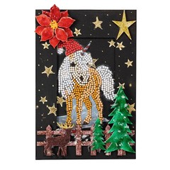 Craft BuddyUS CAMK 47 HORSE 10x15cm CRYSTAL ART MOTIF KIT