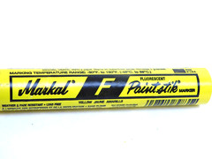 (PACK OF 2) Markal 82831-F Paintstik Solid Paint Marker FLUORESCENT YELLOW (HR)