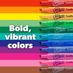 Mr. Sketch Scented Markers, Chisel Tip, Assorted Colors, 22 Count Fun for Ki…