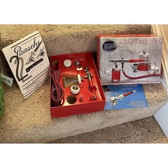 Paasche Double Action Internal Mix Airbrush Set (100th Anniversary Edition)