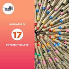 Pigma Micron Fineliner Pens – Archival Black Ink Pens – Pens for Writing, Drawin