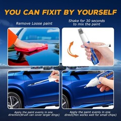 Yellow Touch Up Paint for Cars,Car Paint Touch Up Pen for Deep Scratches,Car …