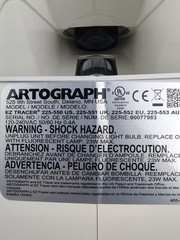 Artograph EZ Tracer Analog Art Projector Opaque Enlarger 225-550 W Box White