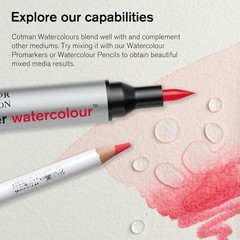 8ml Cotman Watercolor – Alizarin Crimson Hue Paint for Indoor & Outdoor Use