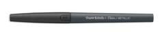 Paper Mate Flair Felt Tip Pens Medium Point 0.7mm Metallic Silver 12 Pens New