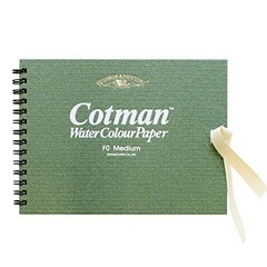 Windsor Newton Cotman Watercolor Paper Sketchbook 180x140mm (18sheets)