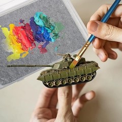 Stay Wet Palette for Acrylic Painting Wet Palette Tray with Sponges and 100 Pap