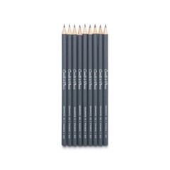 Conte a Paris Drawing Set of 12 Assorted Graphite Pencils in Tin