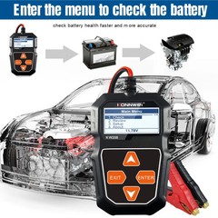 KONNWEI KW208 Car TFT Color Screen Battery Tester Support 8 Languages, KW208