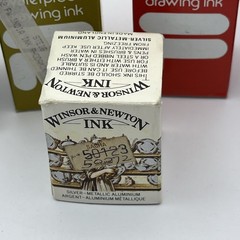 Lot Of 5 FW Nonclogging calligraphy Drawing Ink By FW Higgins Winsor Newton READ