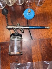 Airbrush Lot and W/ Model Master, Badger, etc with many accessories (most new)