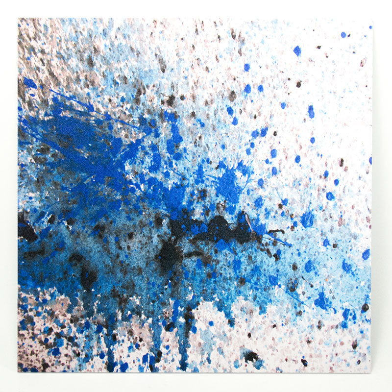 Infused Kydex Blue Splatter Print 7.5″ X 7.5″ Sheet Multi Lots Available