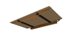 The LederEasel- Plein air/studio easel attaches to your tripod