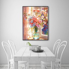 Diamond Painting Kits for Adults, Flower DIY 5D 8×12 Inches, flowers