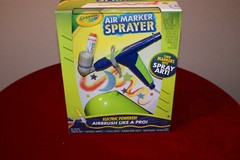 Crayola: ” AIR MARKER SPRAYER ” ELECTRIC Air Brush KIT – Trending