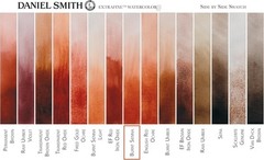High-Quality 15ml Watercolor Tube in Burnt Sienna – Lightfast & Reflective