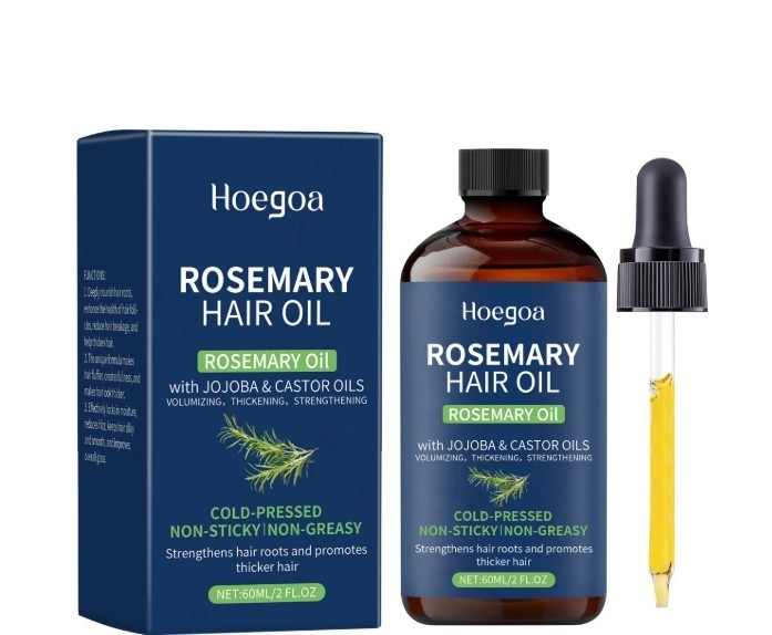 Rosemary Hair Care Essential Oil Nourishes, Softens And Rejuvenates Hair Daily