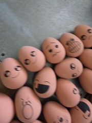 24 Rubber Bouncy Eggs With Funny Expressions Emotion Egg Counseling School Feel