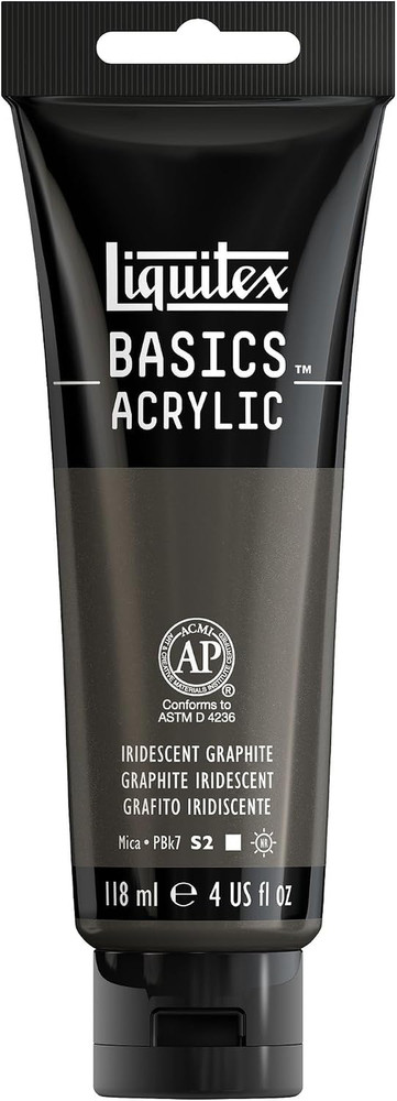BASICS Acrylic Paint, 118Ml (4-Oz) Tube, Titanium White