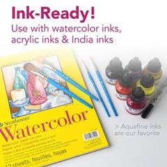Strathmore 300 Series 9×12 Watercolor Pad 140 lb Acid Free Cold Press Paper