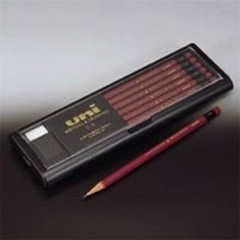 Mitsubishi Pencil UNI H UH Graphite Pencils Hard Grade H 12pcs Made in Japan