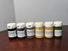 Formula P3 Paint – Grey, Yellow, Olive Green, Black – (Lot of 6) *READ