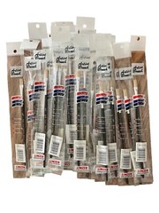 Linzer Artist Brush 9308 No. 3/8 Pure White Bristle, Lot of 25