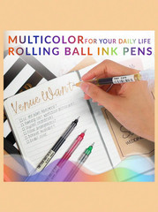 24 PCS Gel Pens Metallic Neon Glitter Pastel High Quality with Fine Points USA