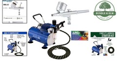 Multi-Purpose Gravity Feed Airbrush & Compressor – Ideal for Artists and Crafts