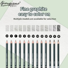 Professional Sketch Pencil Set 10-27pcs Graphite Charcoal Drawing Kit in a Tin