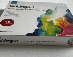 King Art Studio 12ml Water Color Paint Set | 48 New.