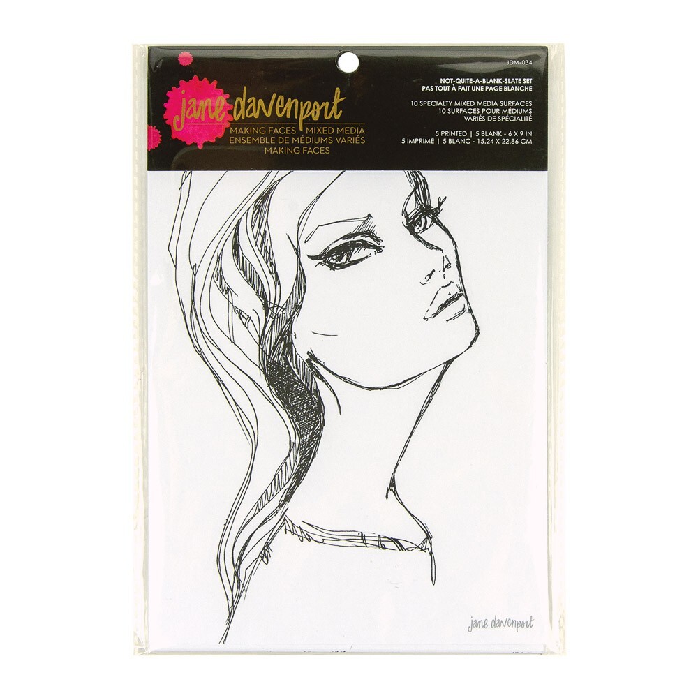 New Jane Davenport – Making Faces Not-Quite-A-Blank-Slate Set