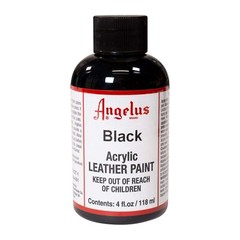 Angelus Brand Acrylic Leather & Vinyl Waterproof Sneaker Paint 4 Ounce Bottle