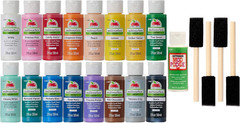 Multi PROMOABMPO22, 21 Piece DIY Set Featuring 16 Surface Paints, 1 Mod Podge Ou