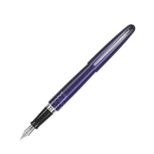 Pilot Metropolitan Animal Coll Leopard Fountain Pen Med Nib Matte Plum Gift Box