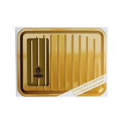 – HORADAM® AQUARELL Paint Box Compact, Gold-Lacquered Metal Box with 6 Finest…